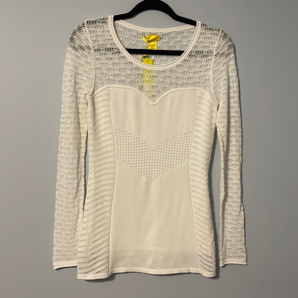 Catherine Malandrino Long Sleeve Top NWT Size Large